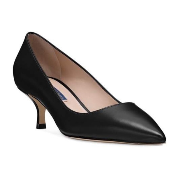 Stuart Weitzman Shoes - Stuart Weitzman The Cindy 45 Kitten Pumps